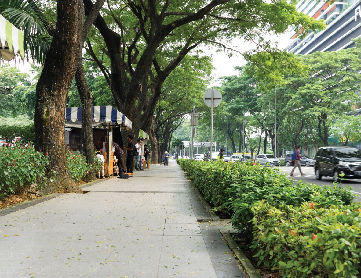 Trotoar SCBD